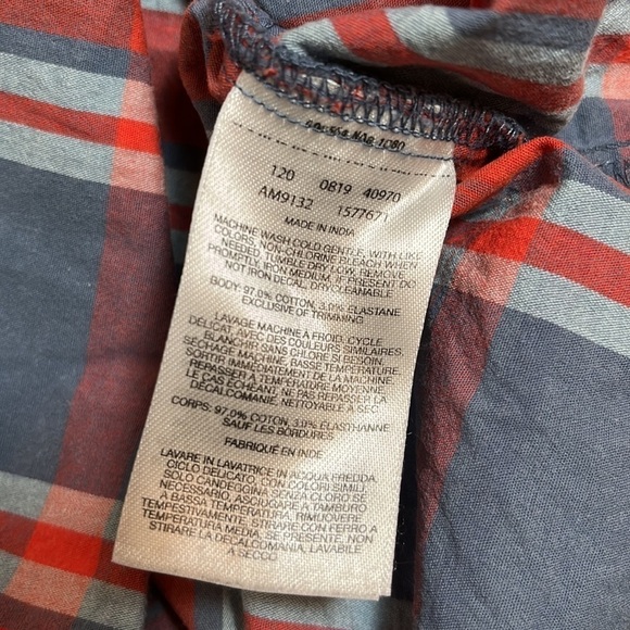 Columbia Plaid Short Sleeve Button Down Shirt - Picture 13 of 13